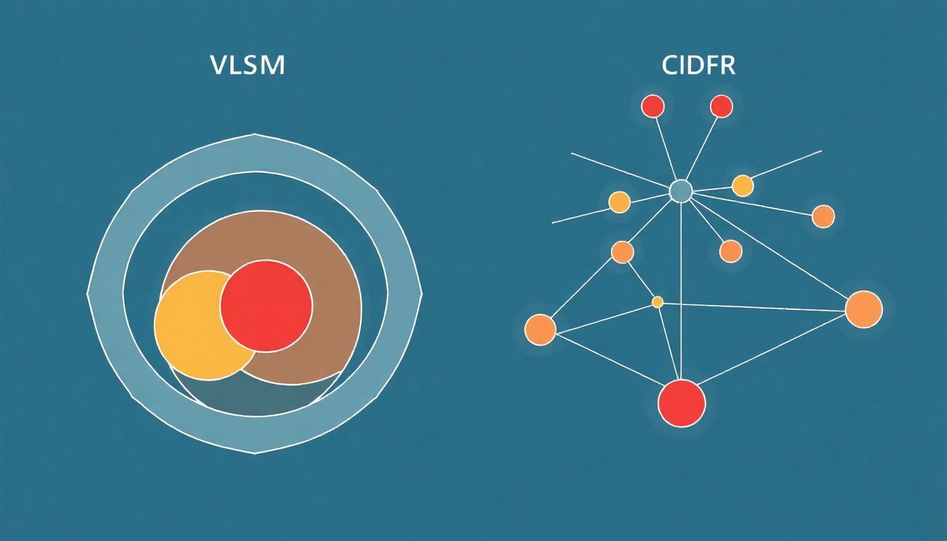 A VLSM és CIDR hatékonyabb IP-címkezelést tesz lehetővé.