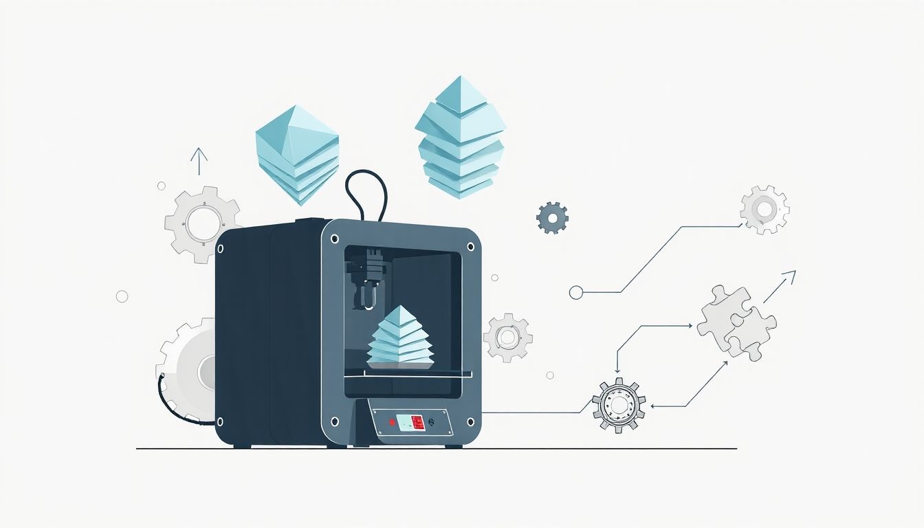 A 3D nyomtatás automatizálásával forradalmasul a gyártás jövője.