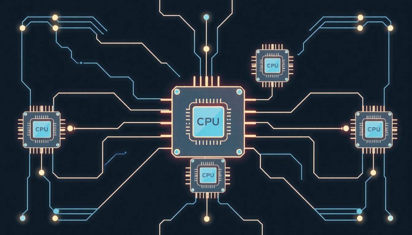 A CPU magok párhuzamosan növelik a számítási teljesítményt.