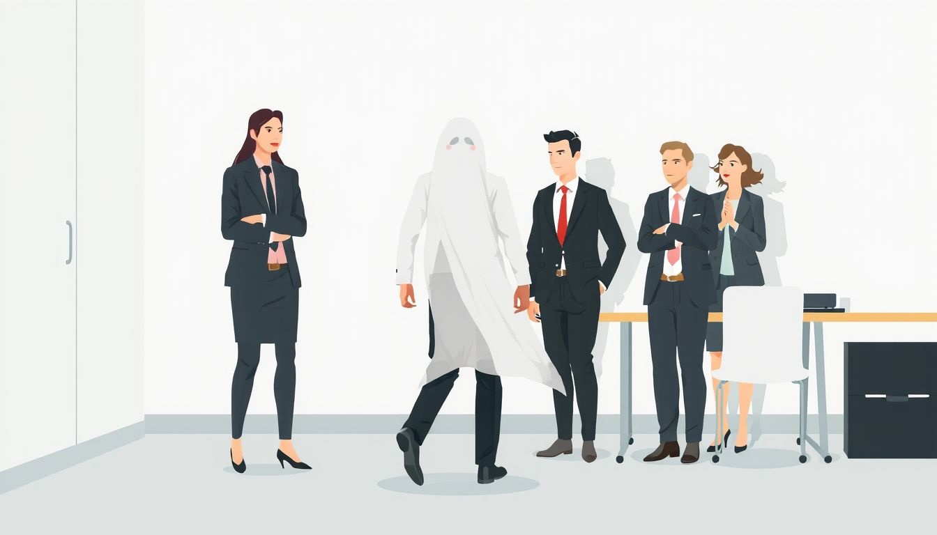 A ghosting munkahelyen növeli a stresszt és bizalmatlanságot.