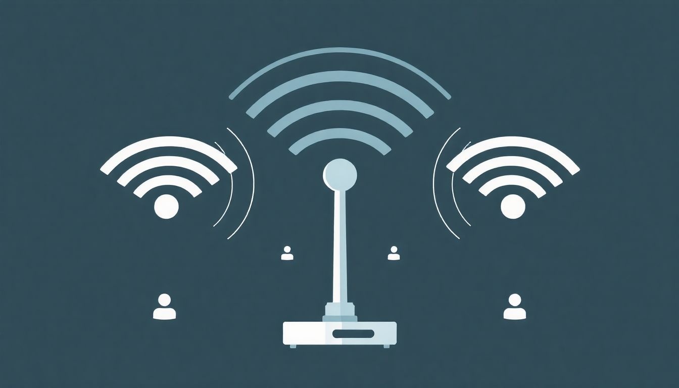 A dupla Wi-Fi antenna növeli a hálózati kapacitást és stabilitást.