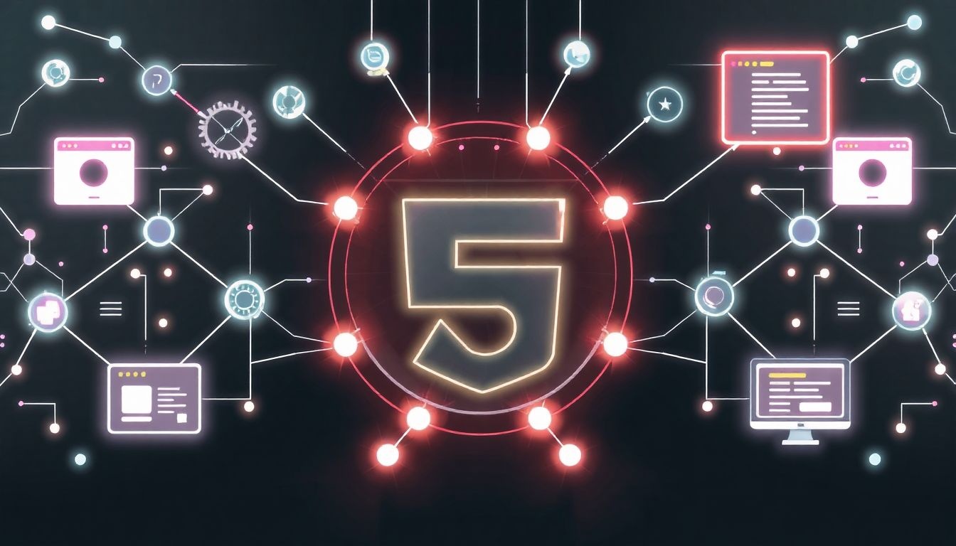 A HTML5 dinamikus, multimédiás és interaktív weboldalak alapja.