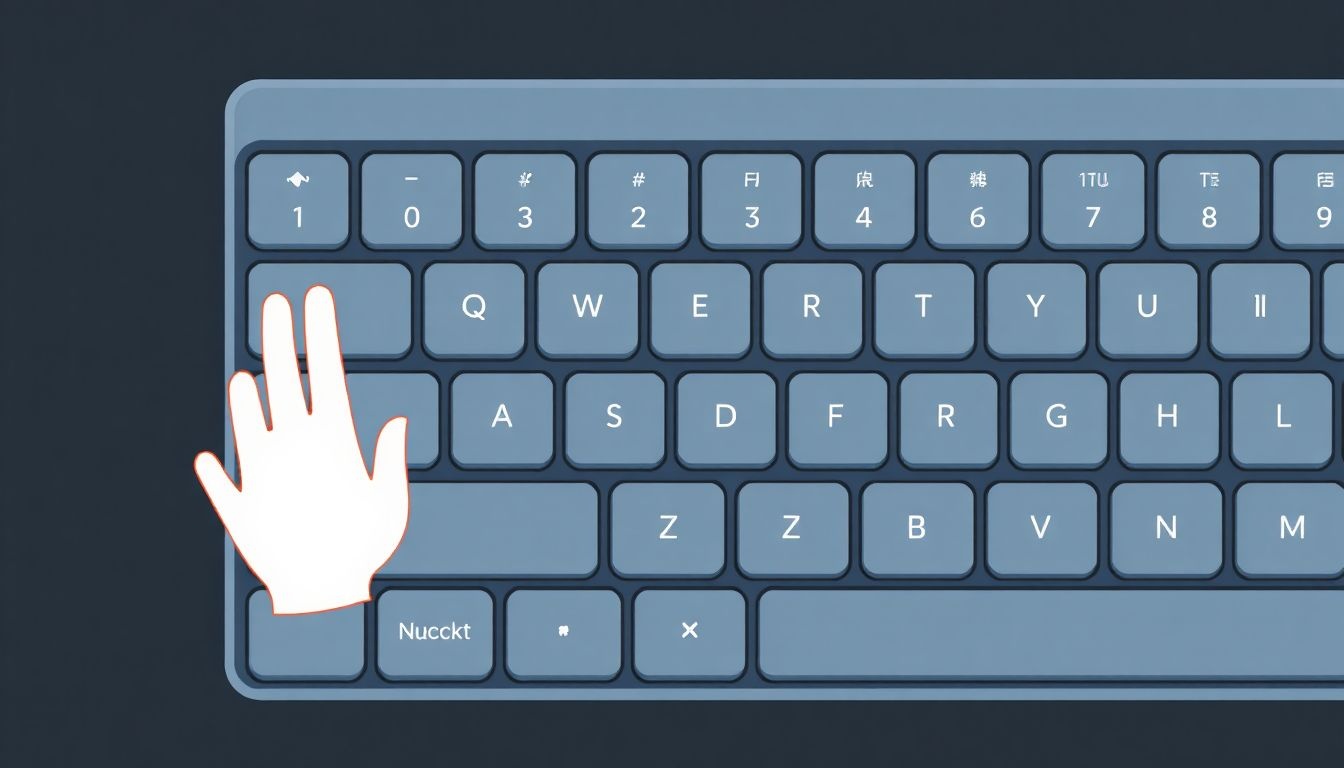 A Num Lock befolyásolja a számítógépes gépelés ergonómiáját.