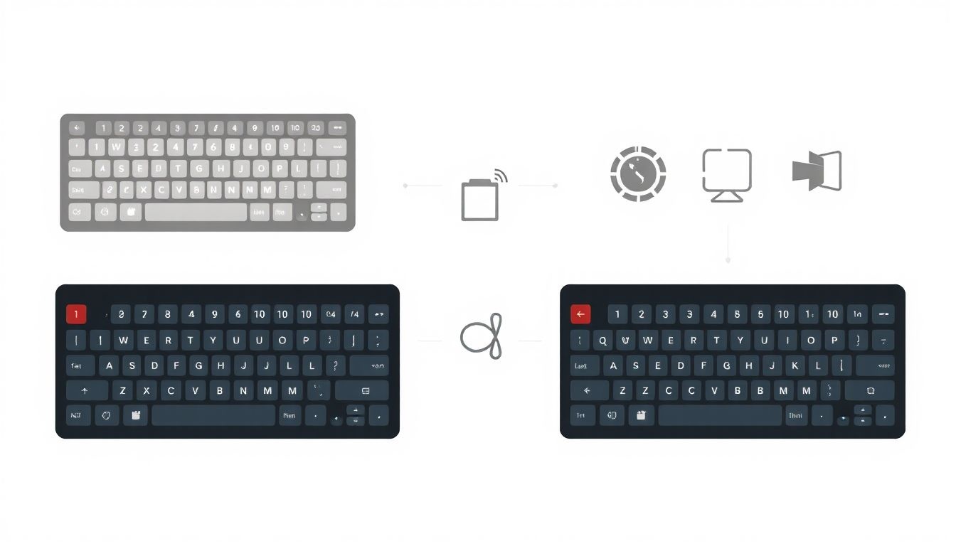 A Num Lock viselkedése eltér Windows, Mac és Linux rendszereken.