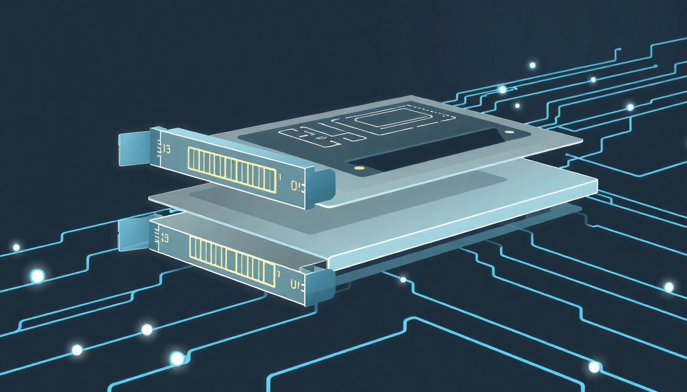 A PCIe architektúra három rétegre tagolódik a hatékony adatkezelésért.