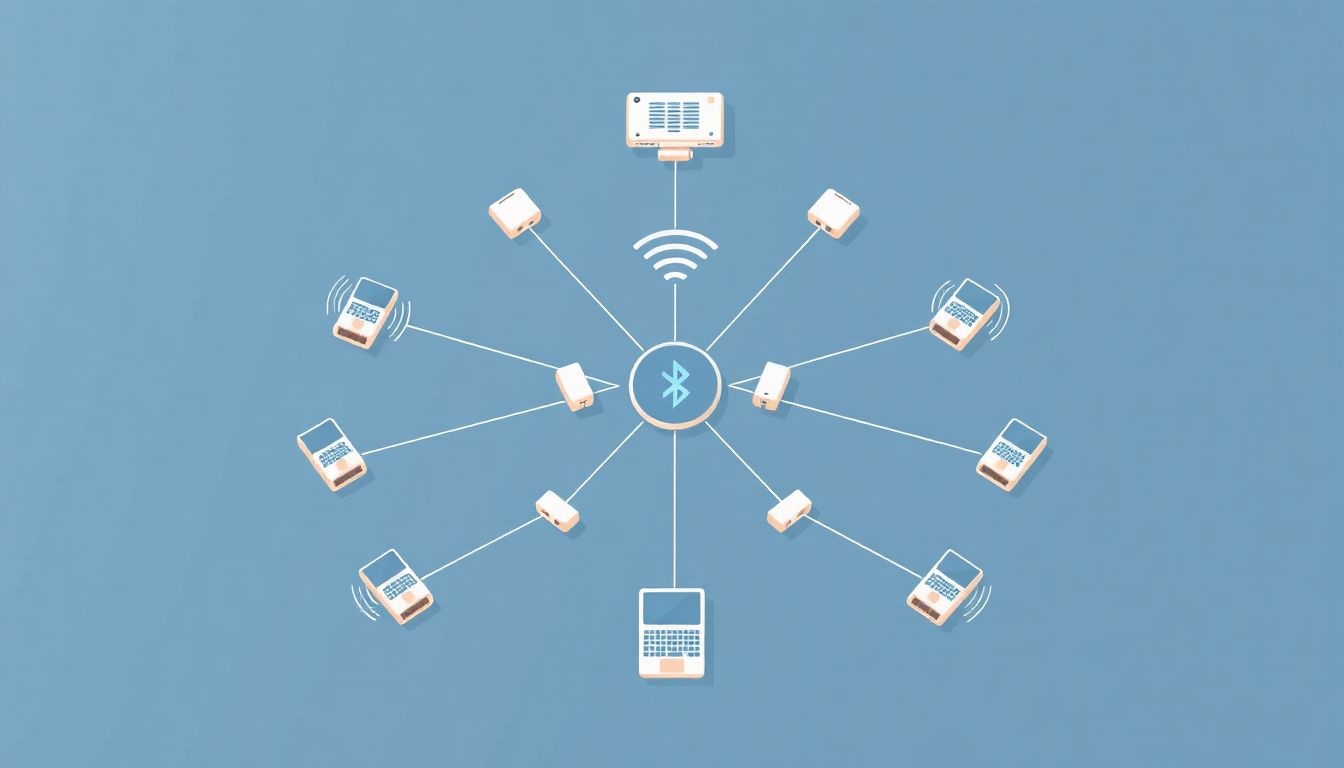 A Piconet kulcsszerepet játszik a Bluetooth Low Energy eszközök összekapcsolásában.