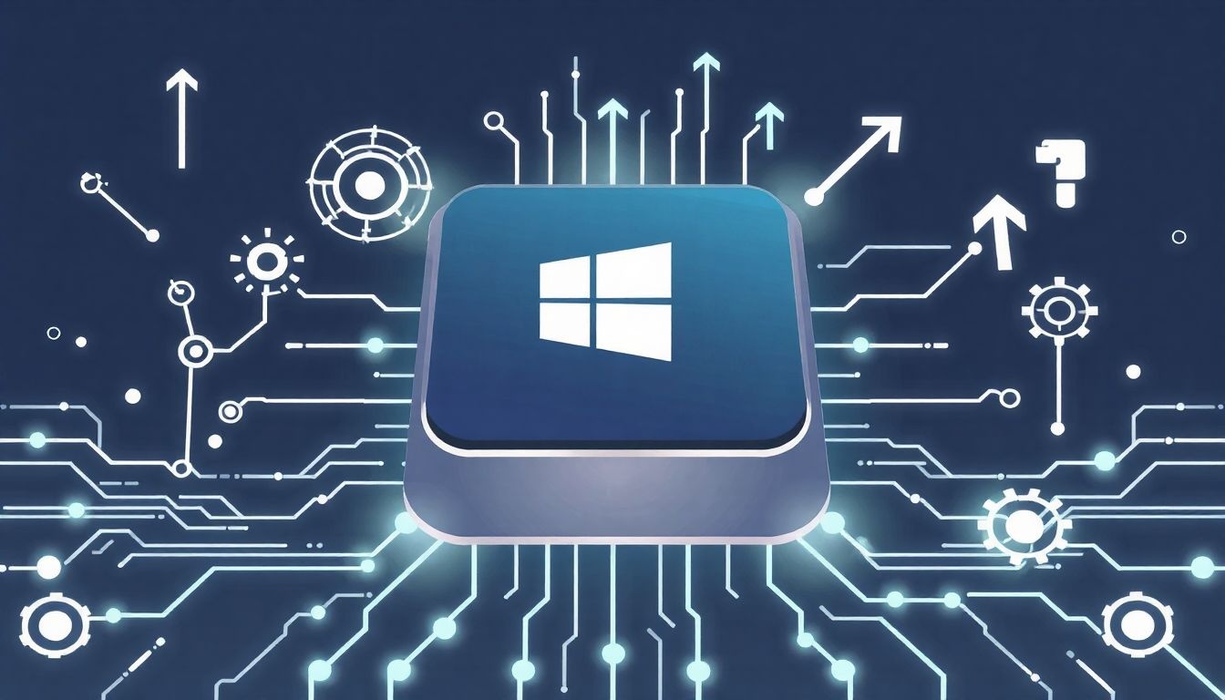 A Windows-billentyű integrálódik az érintőképernyős és AI technológiákba.