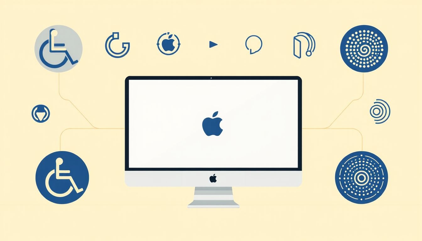 A Leopard macOS akadálymentesítést kínál látássérülteknek és hallássérülteknek.