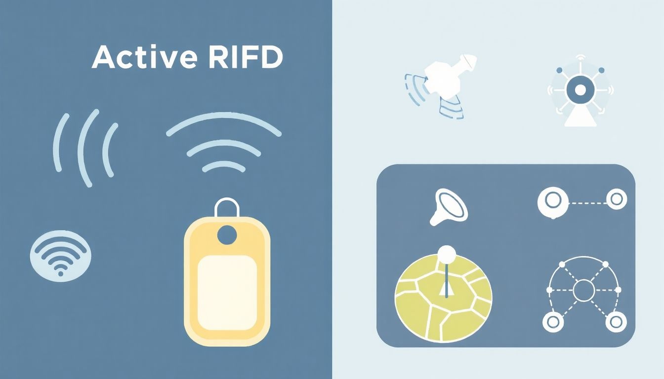 Az aktív RFID nagyobb hatótávolságot kínál más helymeghatározó technológiáknál.
