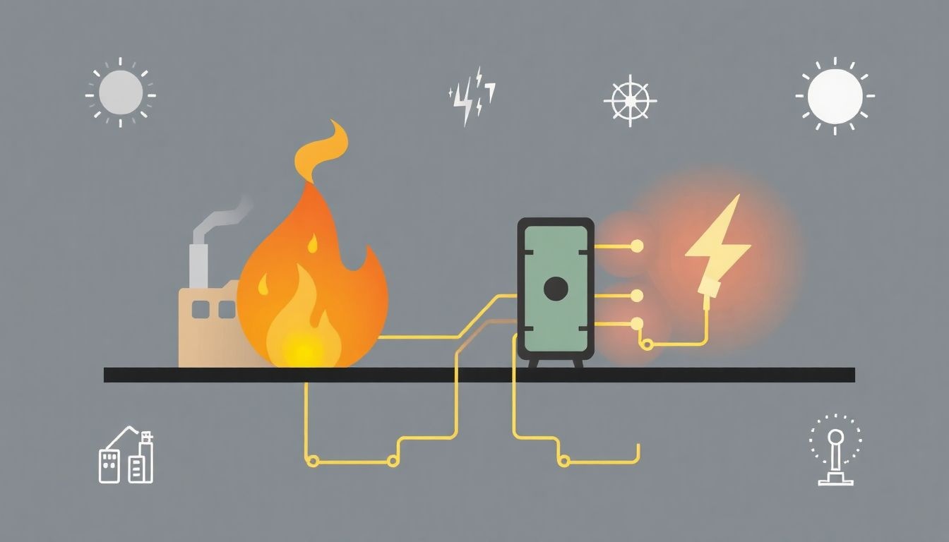 A Seebeck-effektus hőmérsékletkülönbségből elektromos áramot termel.