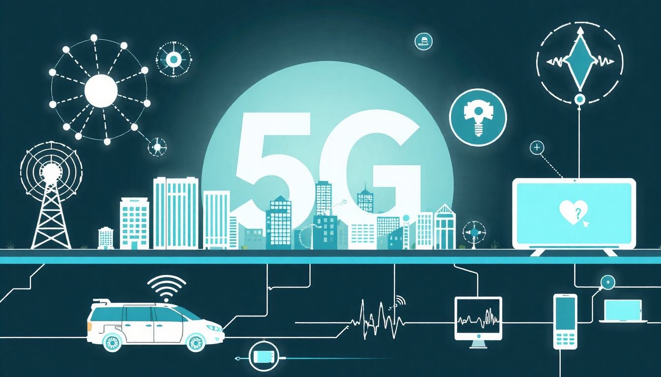 Az 5G lehetővé teszi az okosvárosok és önvezető autók fejlődését.