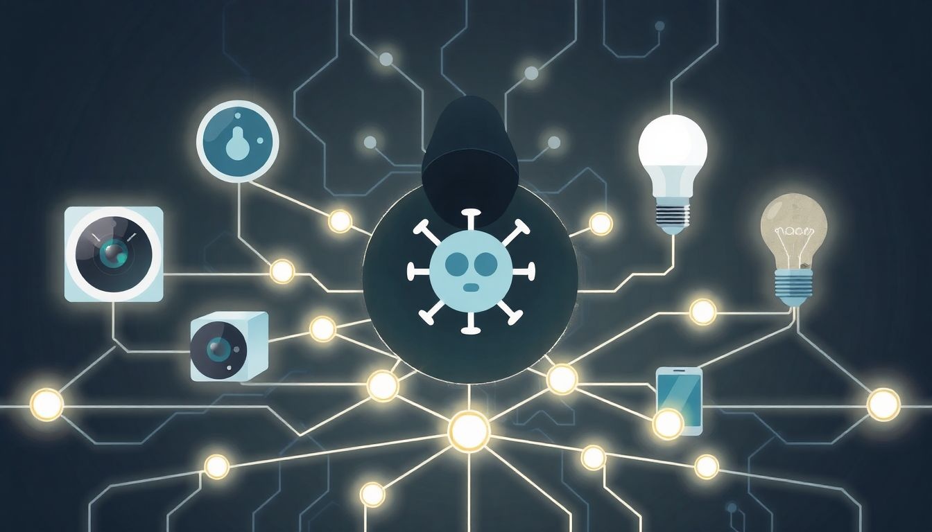 Az első nagy IoT botnet a Mirai volt 2016-ban.