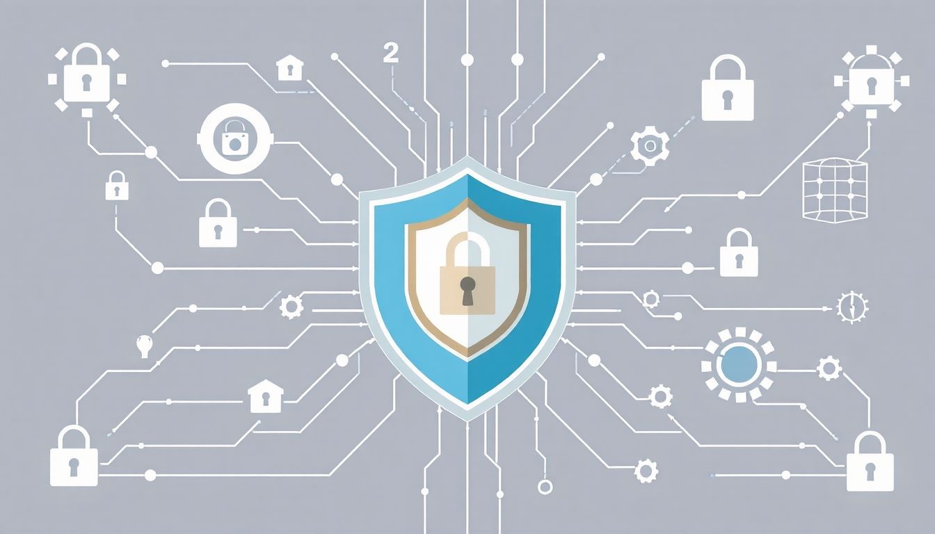 Az IT-biztonságmenedzsment megvédi az adatokat a kibertámadásoktól.