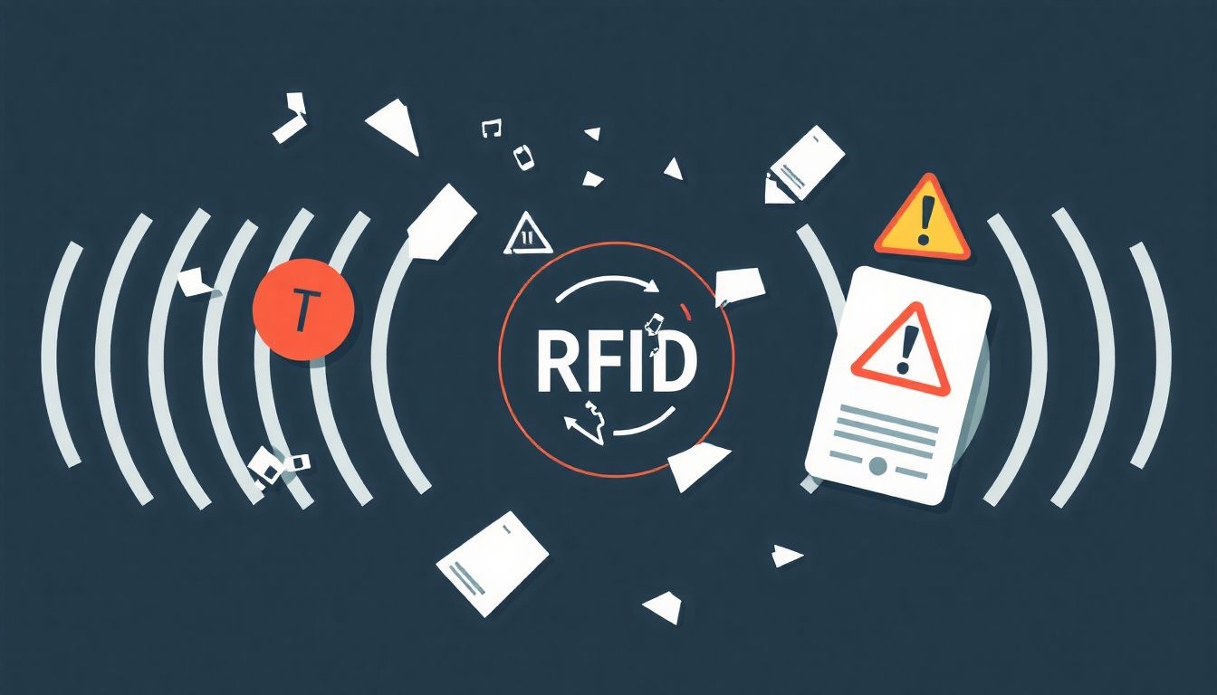 Az RFID rendszerek érzékenyek a fémes és folyadékos környezetre.