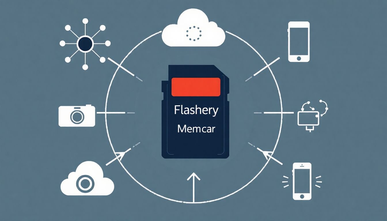 Flash memóriakártyák nélkülözhetetlenek digitális fényképezésben és adattárolásban.
