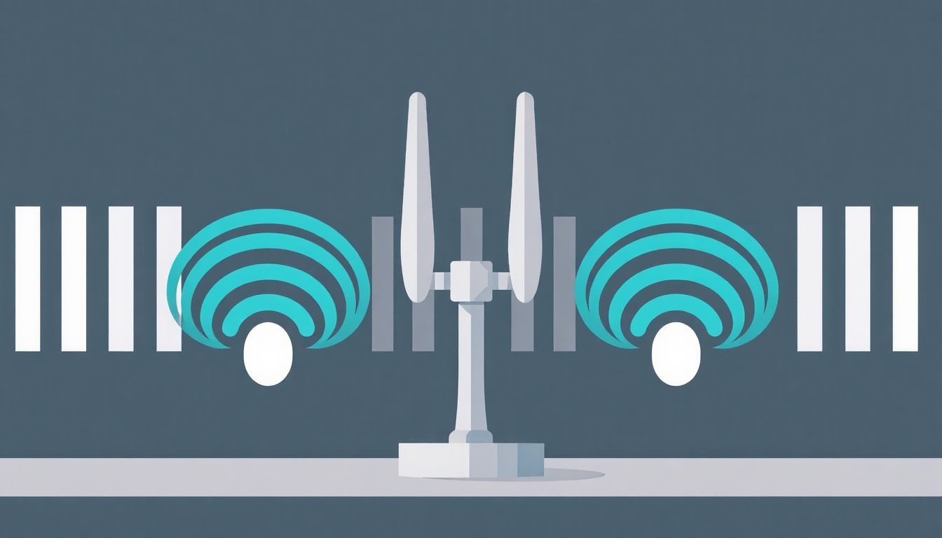 A dupla Wi-Fi antenna egyszerre támogatja az 2,4 GHz és 5 GHz sávot.