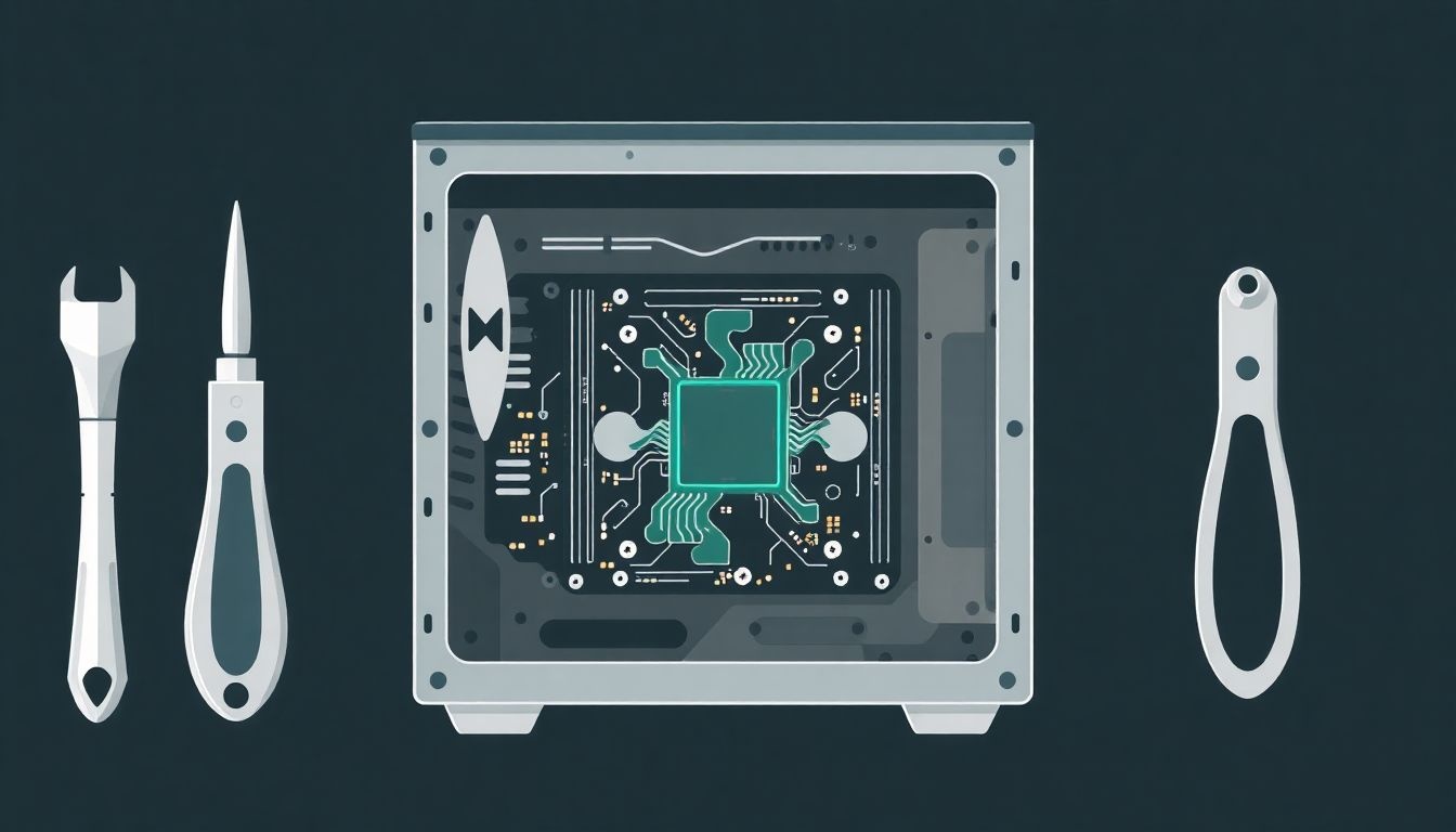 A Mini-ITX építésénél a hűtés optimalizálása kulcsfontosságú.