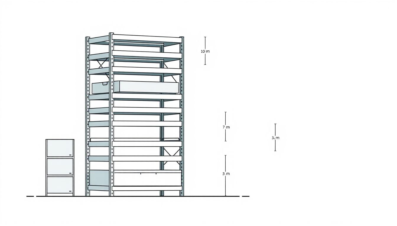 A 42U rack a legelterjedtebb adatközponti szabványméret.