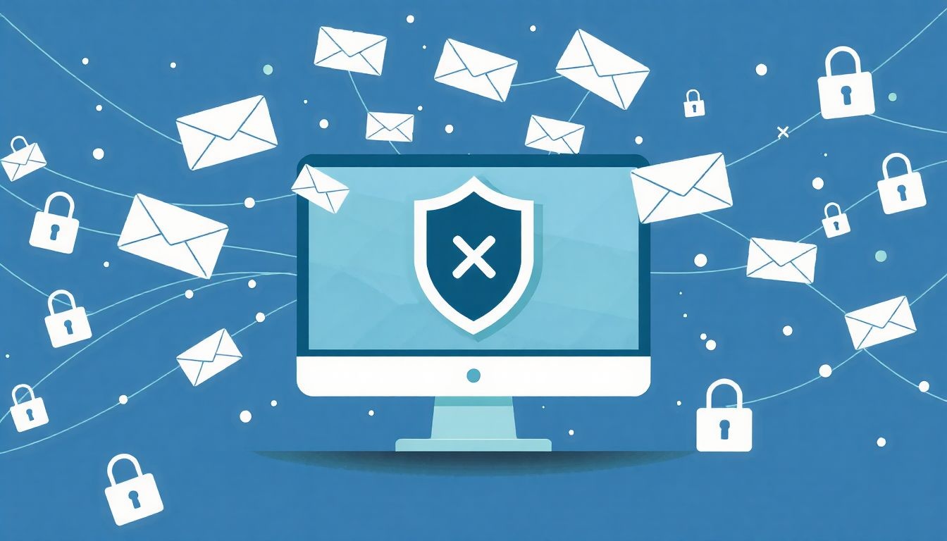 A tudatos e-mail használat csökkenti a spam terjedését.