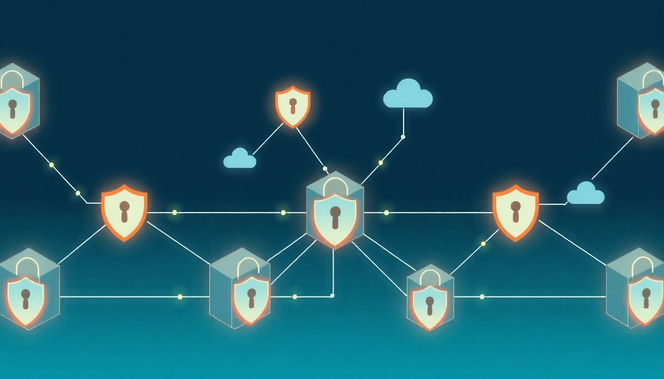 A blockchain tárolás decentralizált, immutábilis adatbiztonságot nyújt.