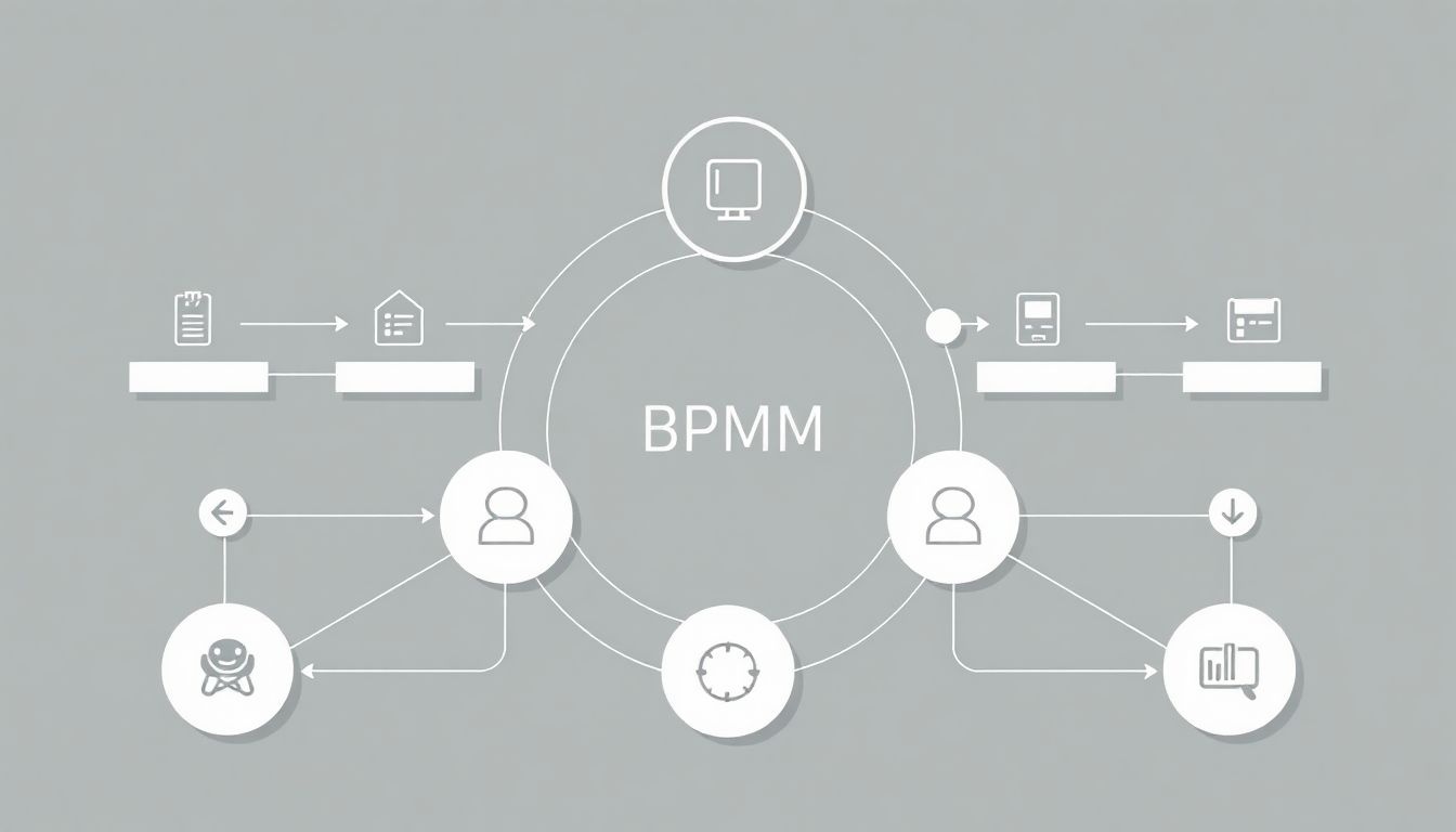 A BPMN elemei vizuálisan ábrázolják üzleti folyamatokat.