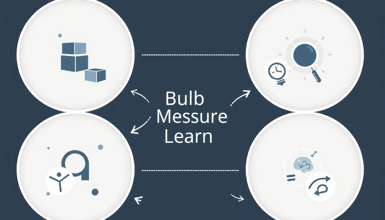 A Build-Measure-Learn az agilis módszertanok gyors iterációját támogatja.