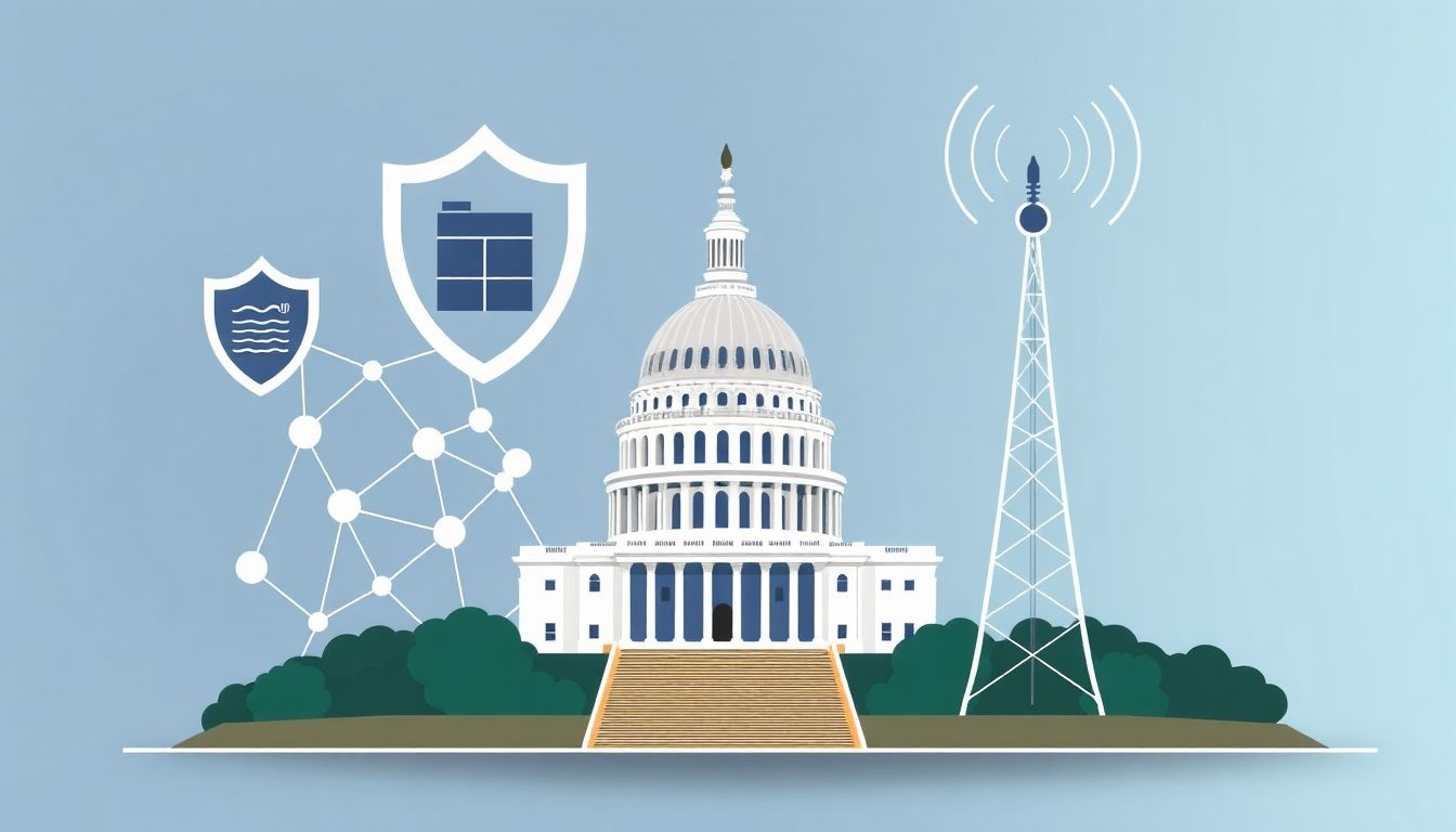 Az FCC szigorú CPNI-védelmet ír elő a telekommunikációban.