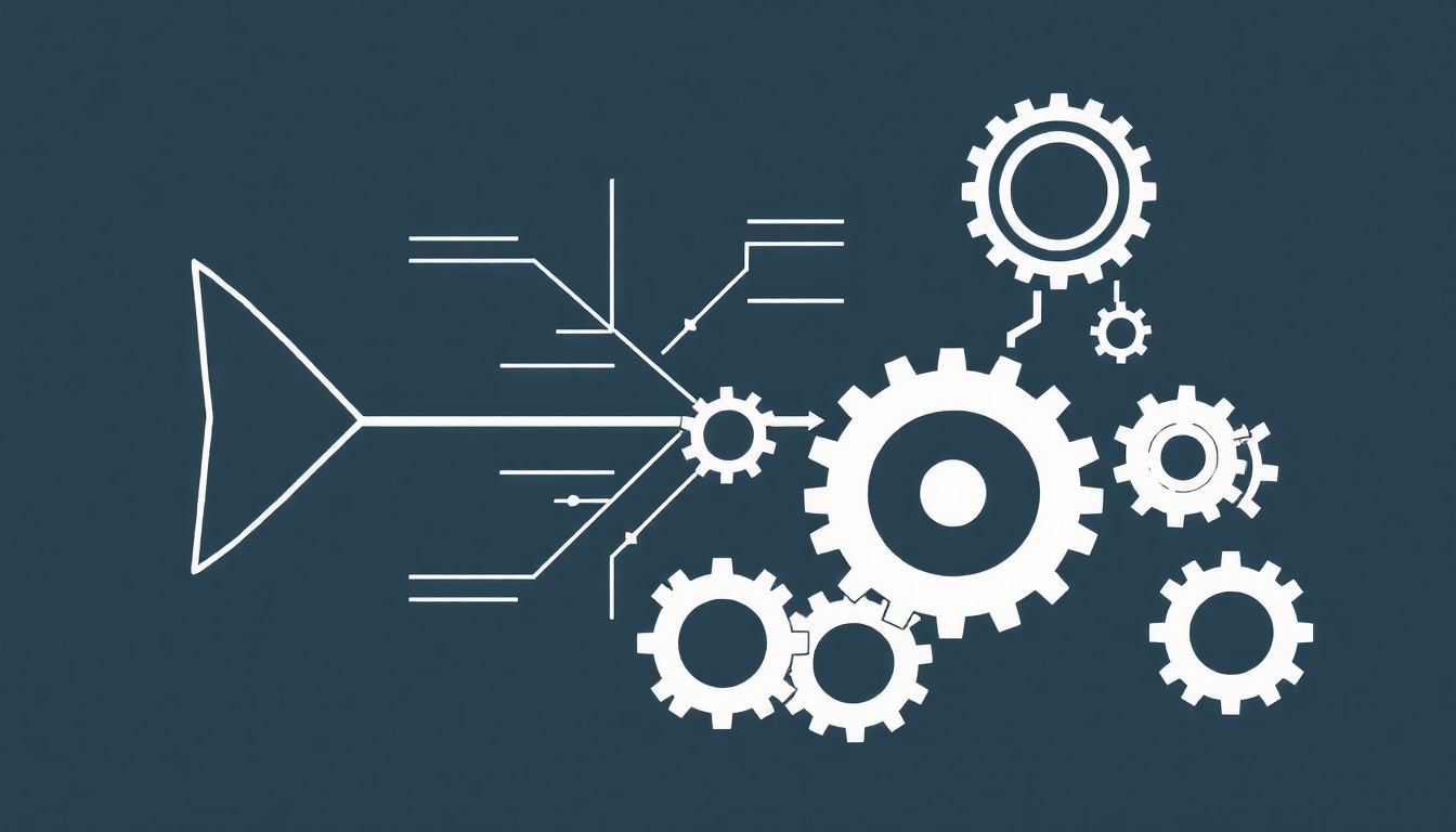 A halszálka-diagram segíti a Lean és Six Sigma hibák feltárását.