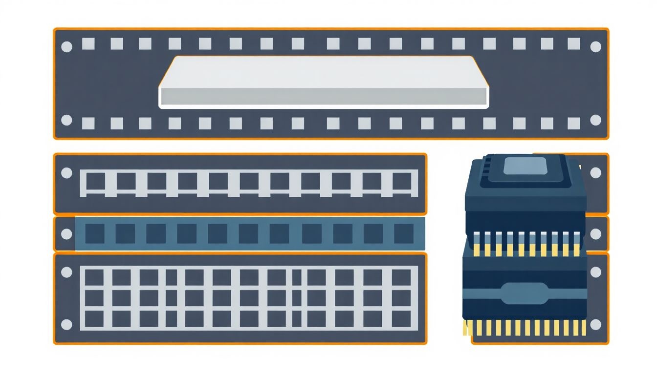 A NAND flash szerkezet hierarchikus: oldalakból blokkok, síkok és chipek.