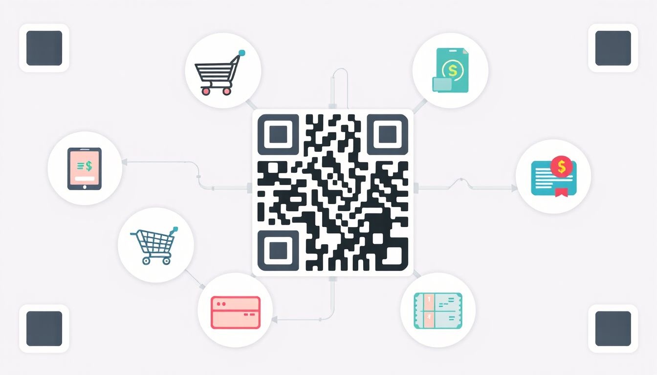 A QR kód gyors hozzáférést biztosít digitális tartalmakhoz.