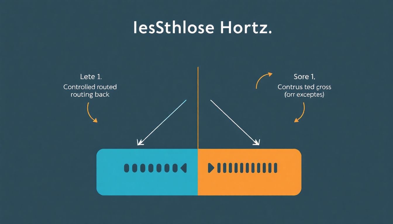 A split horizon megakadályozza a routing hurkok kialakulását.