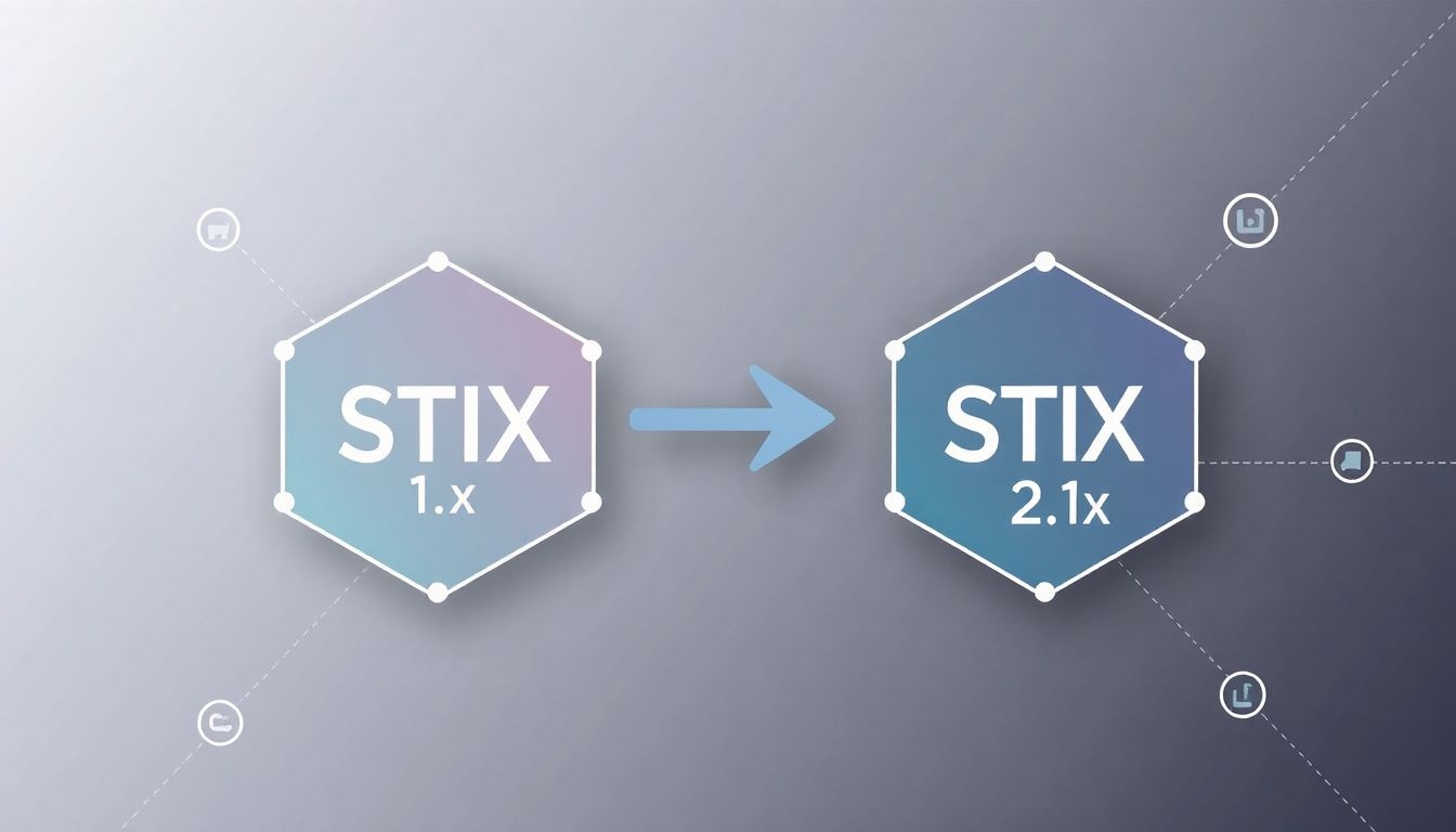 A STIX 2.x modulárisabb, egyszerűbb és interoperábilisabb lett.