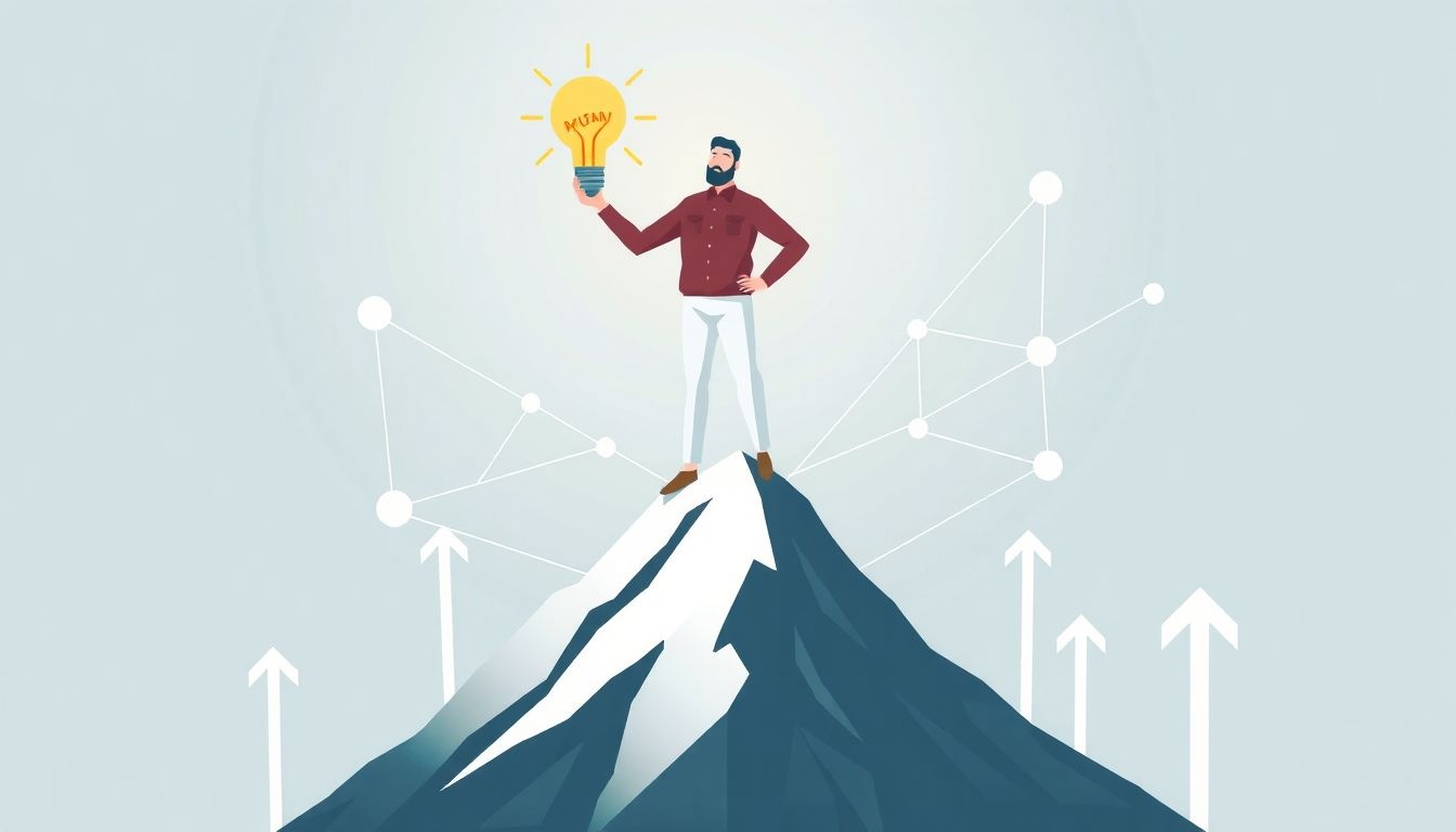 A vizionárius vezető innovációval és inspirációval formálja a jövőt.
