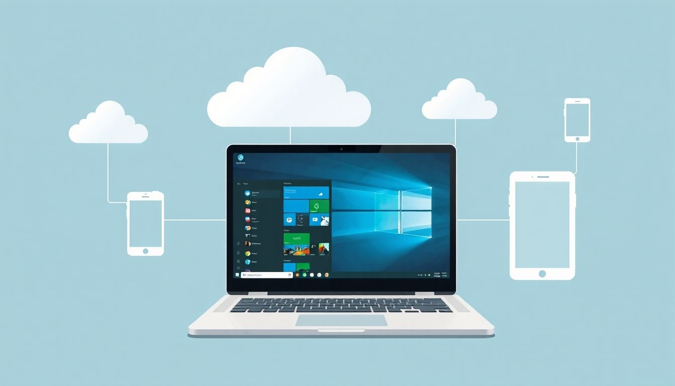 A Windows 10 zökkenőmentesen integrálja a felhőszolgáltatásokat.