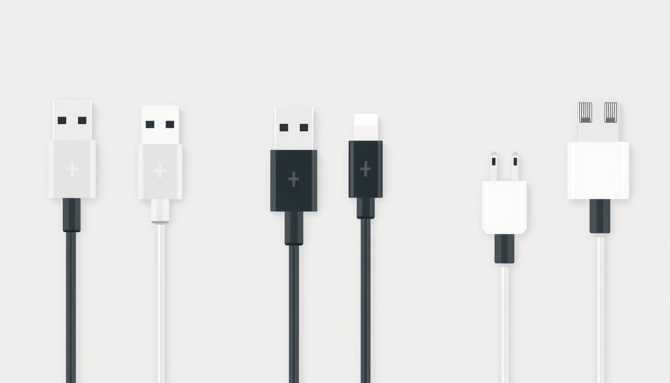 A Micro USB mellett az USB-C és a Lightning is versengett.