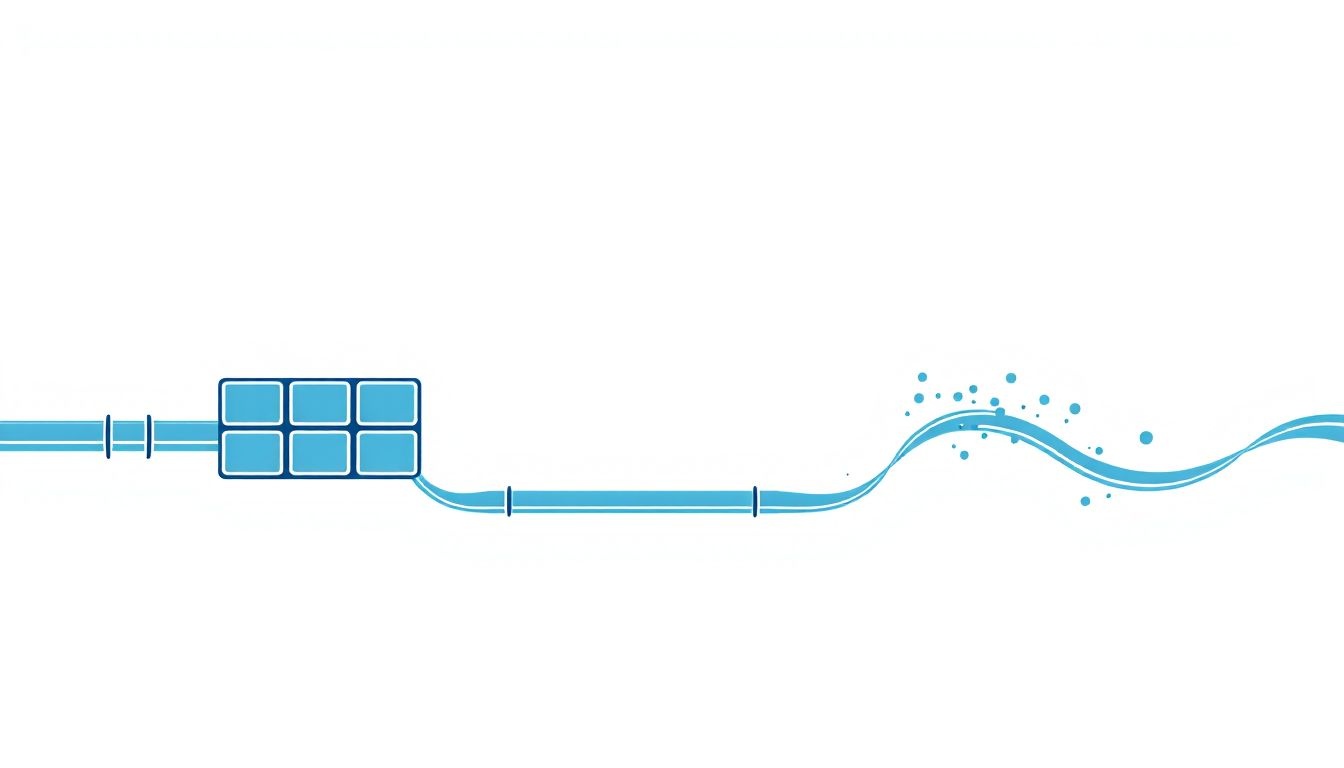 A streaming pipeline valós idejű adatfeldolgozást tesz lehetővé.
