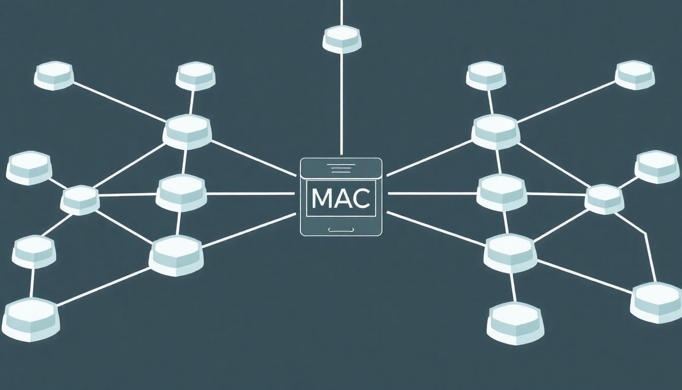 A MAC alréteg kezeli az eszközök közötti fizikai címzést.