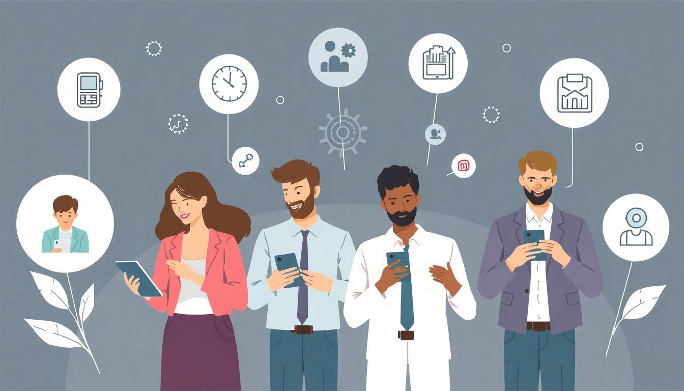 Az ADP Mobile gyors és egyszerű hozzáférést biztosít munkaügyi adatokhoz.
