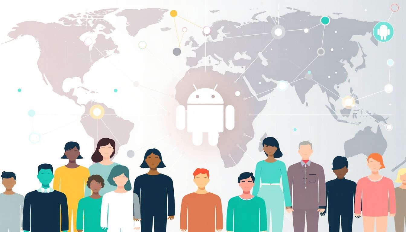 Az Android elősegíti a digitális hozzáférést világszerte.