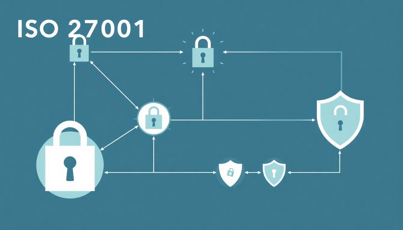 Az ISO 27001 fő szakaszai az információbiztonság irányítását szabályozzák.