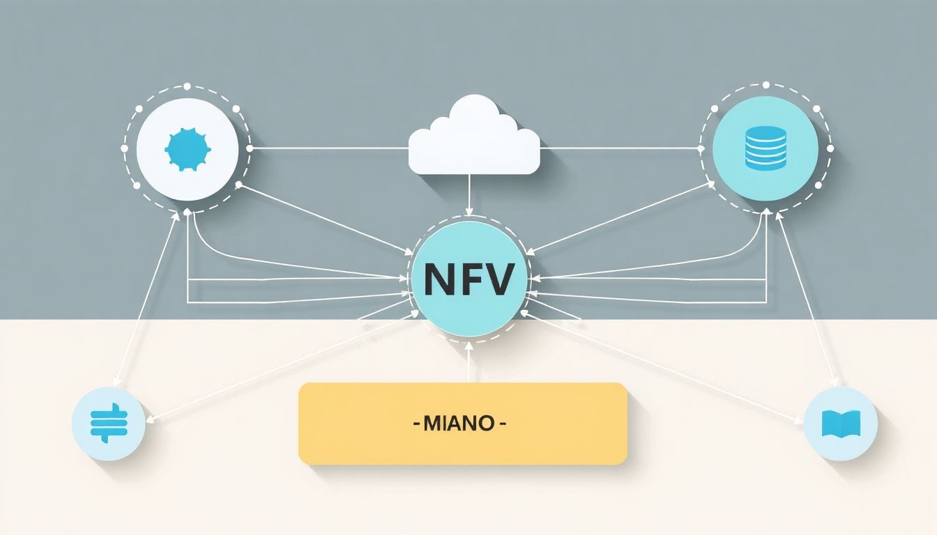 Az NFV MANO interfészek szabványosítják a hálózati funkciók integrációját.