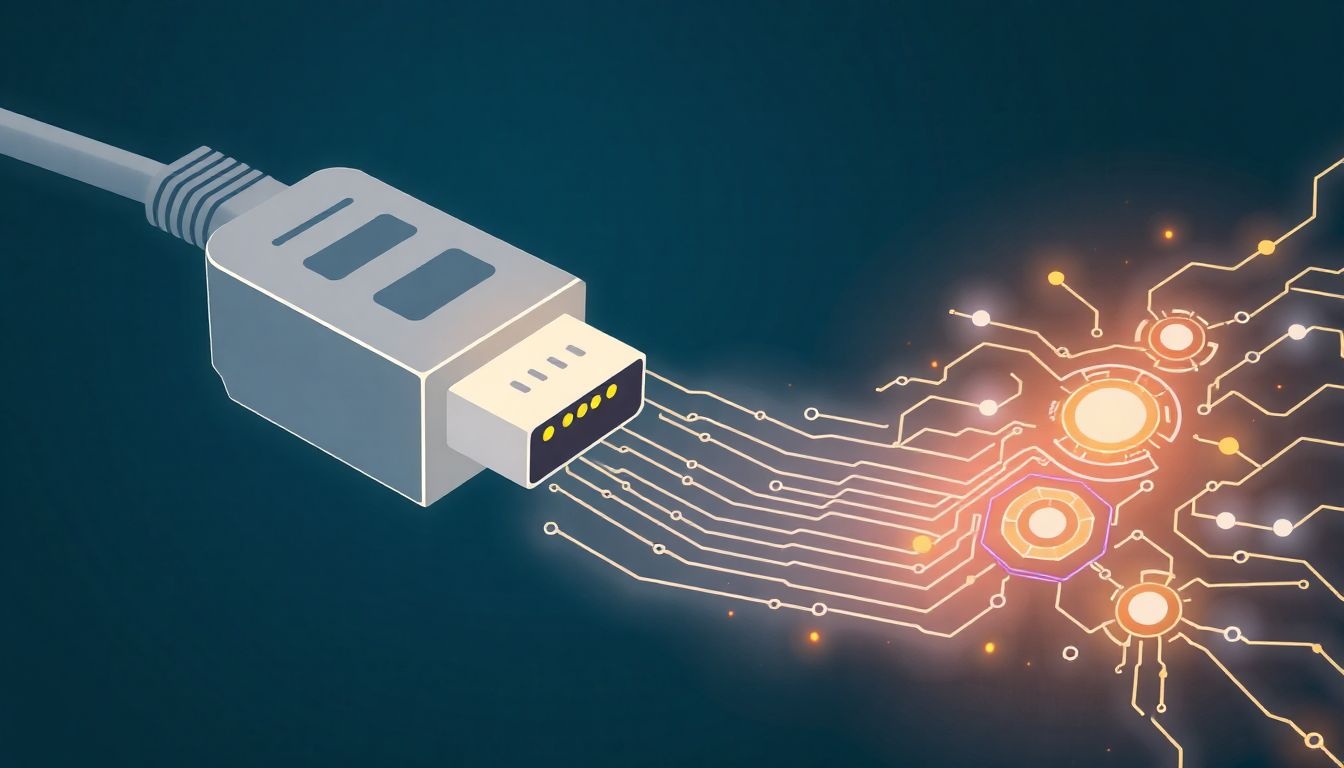 Az RS-232C alapja modern adatátviteli technológiák fejlődésének.