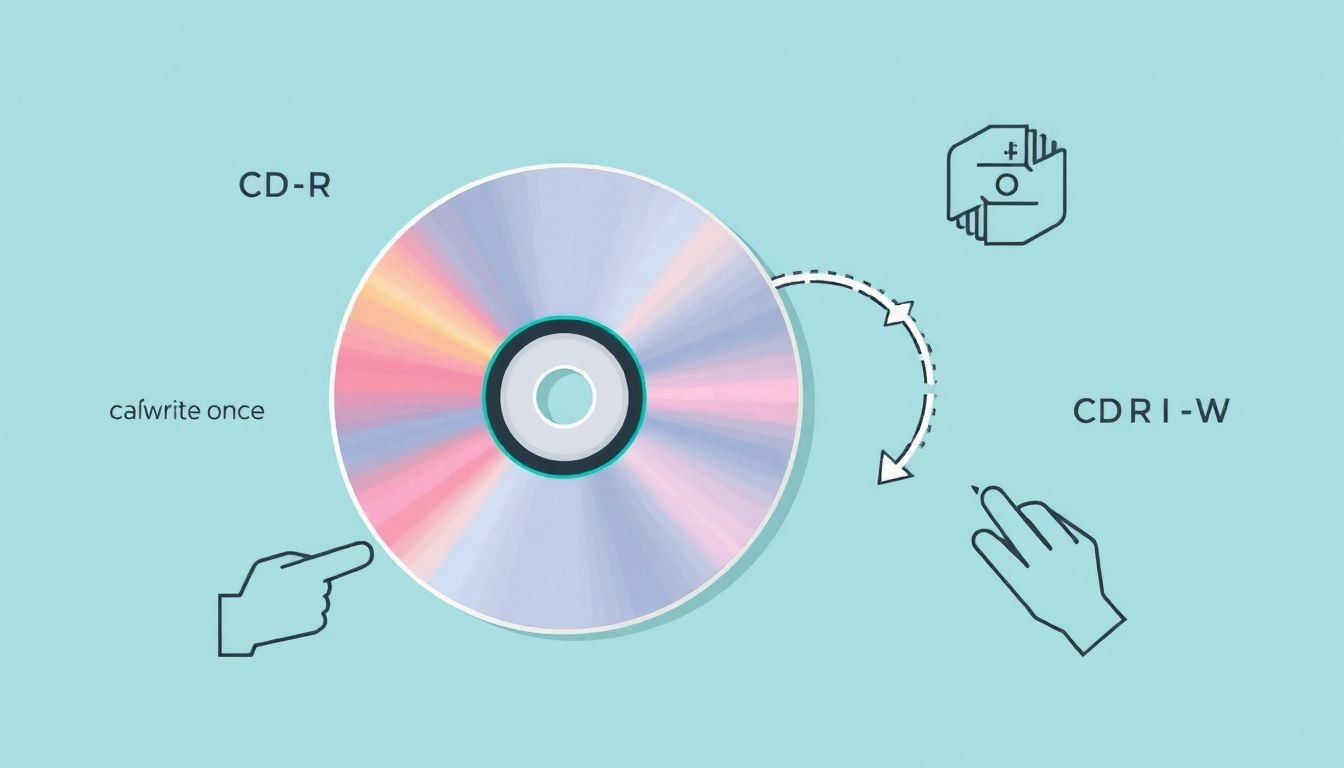 A CD-RW újraírható, többször használható adathordozó formátum.