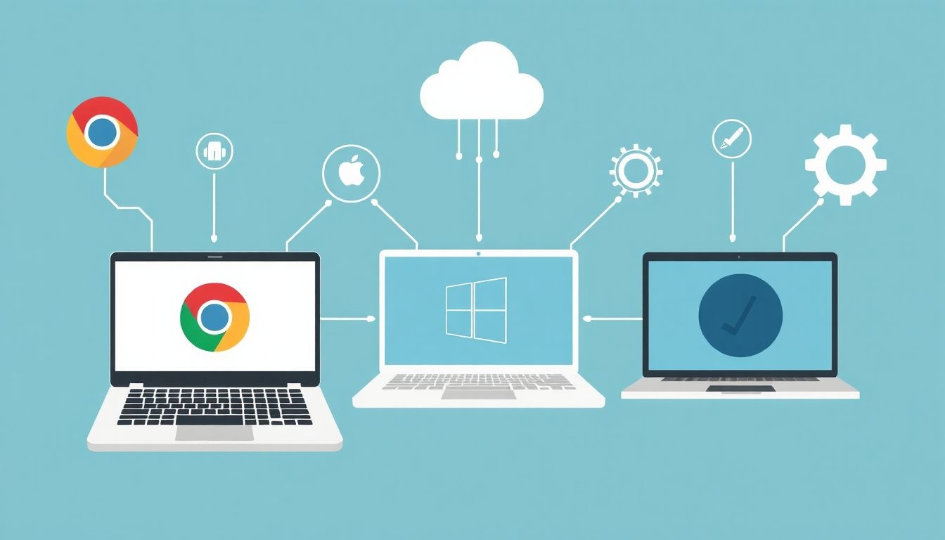 A Chromebook gyors indítású, felhőalapú alternatíva Windows és macOS mellett.
