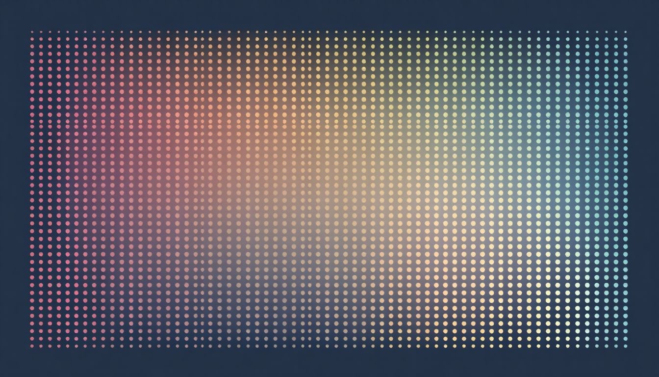 A dithering finom színátmeneteket hoz létre korlátozott palettán.