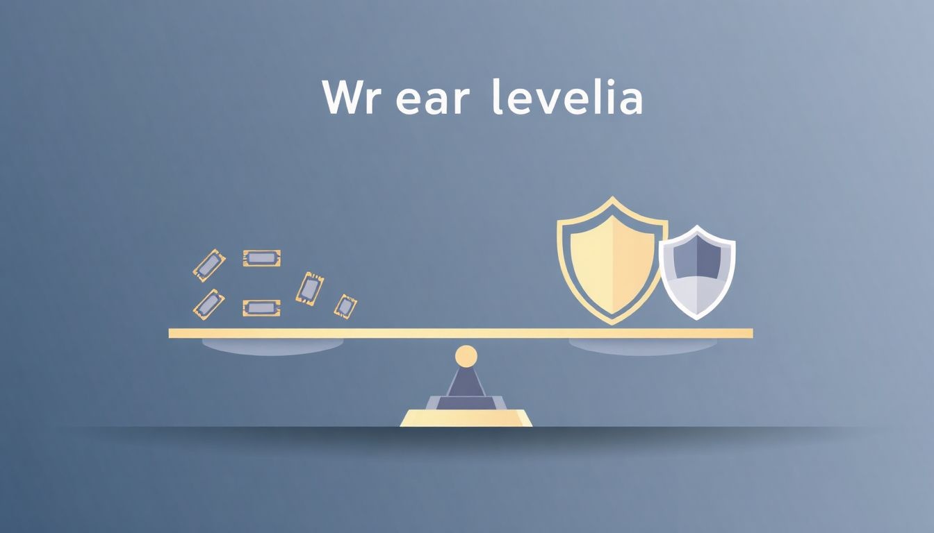 Az SSD passzív wear levelingje csökkenti a cellák elhasználódását.