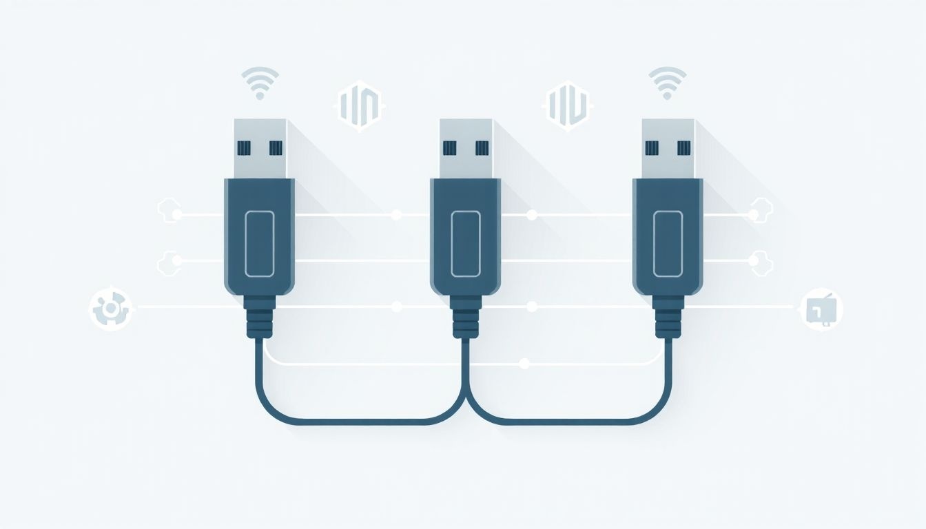 Az USB-átirányítás Protokolljai optimalizálják az eszközök távoli kezelését.