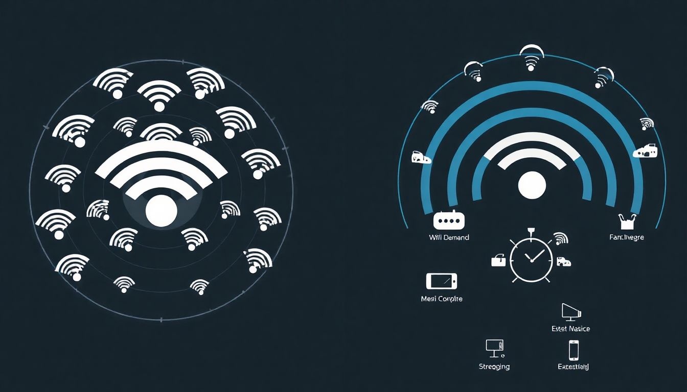 A Wi-Fi 7 gyorsabb, stabilabb kapcsolatot biztosít a növekvő eszközöknek.