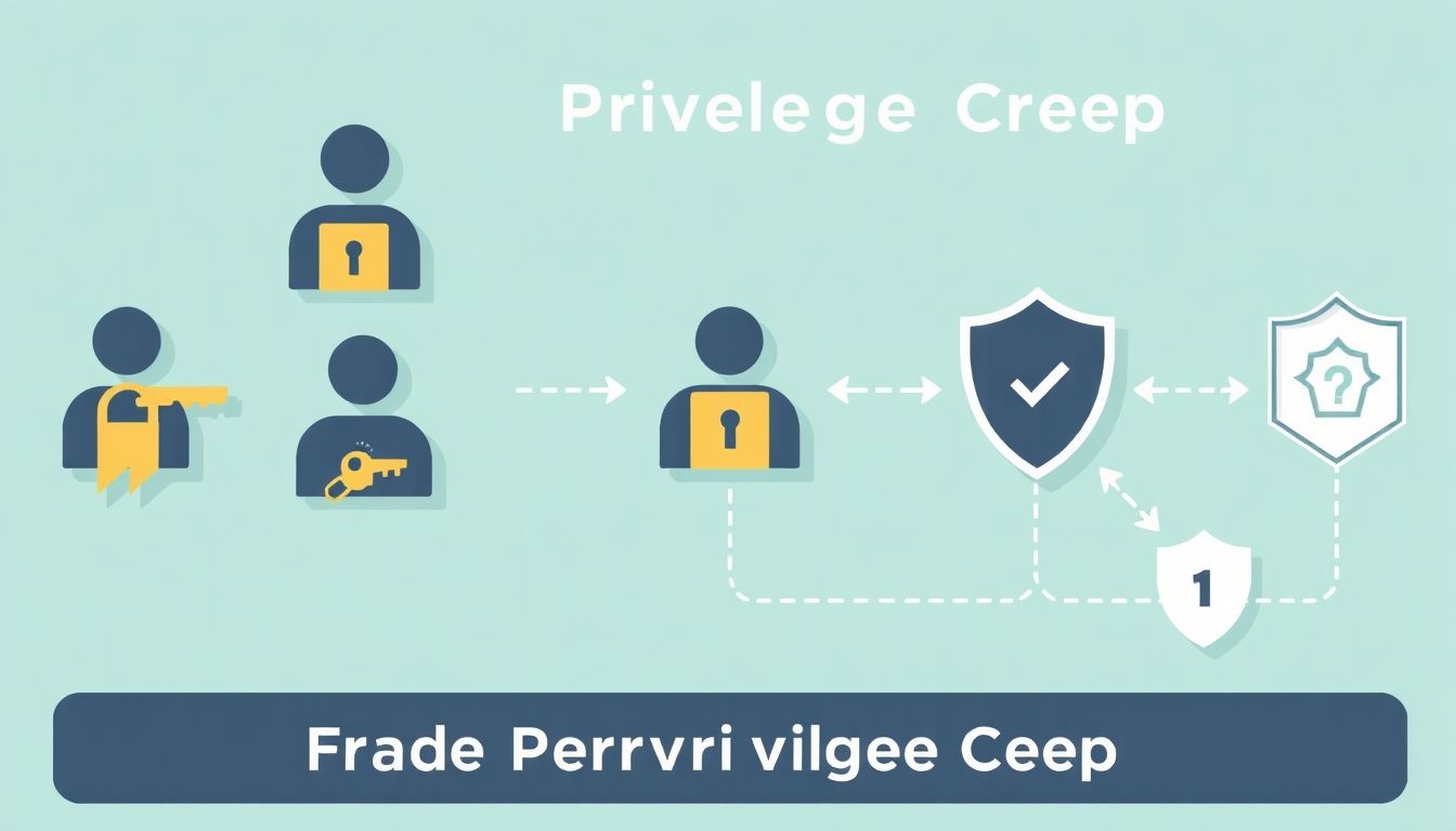 Rendszeres jogosultság-ellenőrzés megakadályozza a privilege creep kialakulását.