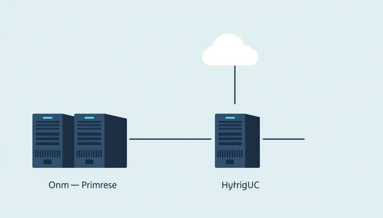 A hibrid UC ötvözi az on-premise biztonságot és a felhő rugalmasságát.